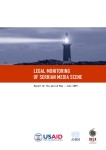 FIRST REPORT ON LEGAL MONITORING OF THE SERBIAN MEDIA SCENE FIRST REPORT ON LEGAL MONITORING OF THE SERBIAN MEDIA SCENE